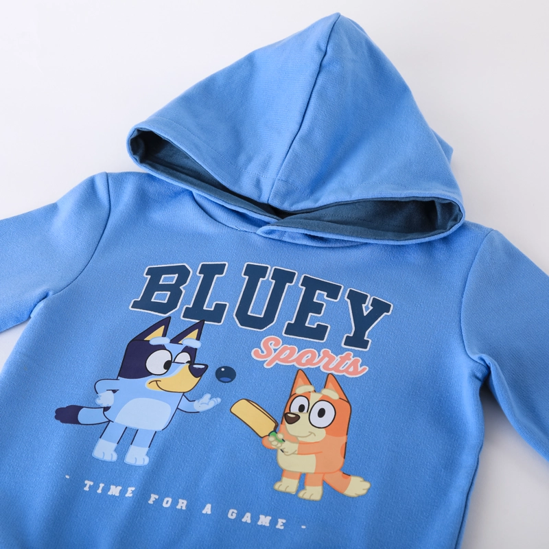 CONJUNTO BUZO NIÑO BINGO & BLUEY DISEÑO AZUL - 3