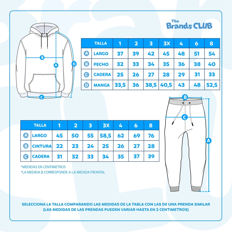 CONJUNTO BUZO NIÑO BINGO & BLUEY DISEÑO AZUL - 6