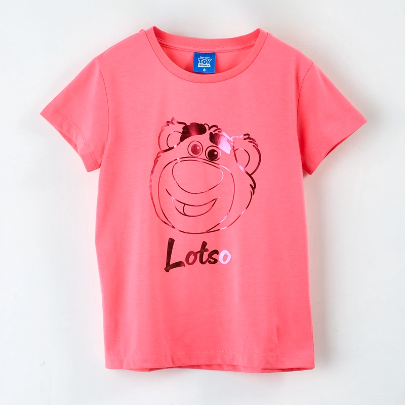 POLERA MANGA CORTA NIÑA TOY STORY DISNEY ROSADO - 1