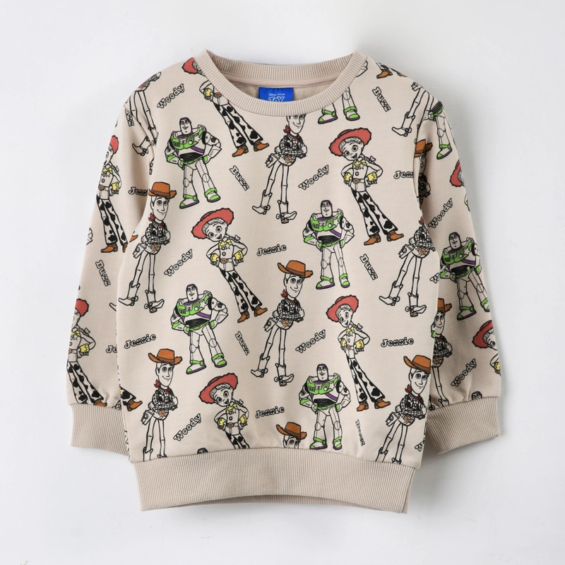 POLERON CERRADO NIÑO TOY STORY DISNEY FULL PRINT BEIGE - 1