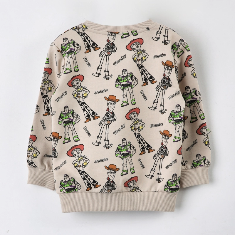 POLERON CERRADO NIÑO TOY STORY DISNEY FULL PRINT BEIGE - 2