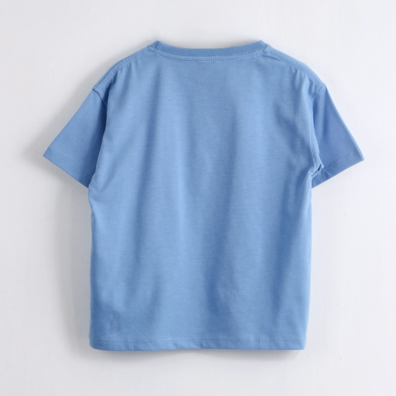 POLERA MANGA CORTA NIÑO MICKEY DISNEY POSE CELESTE - 3