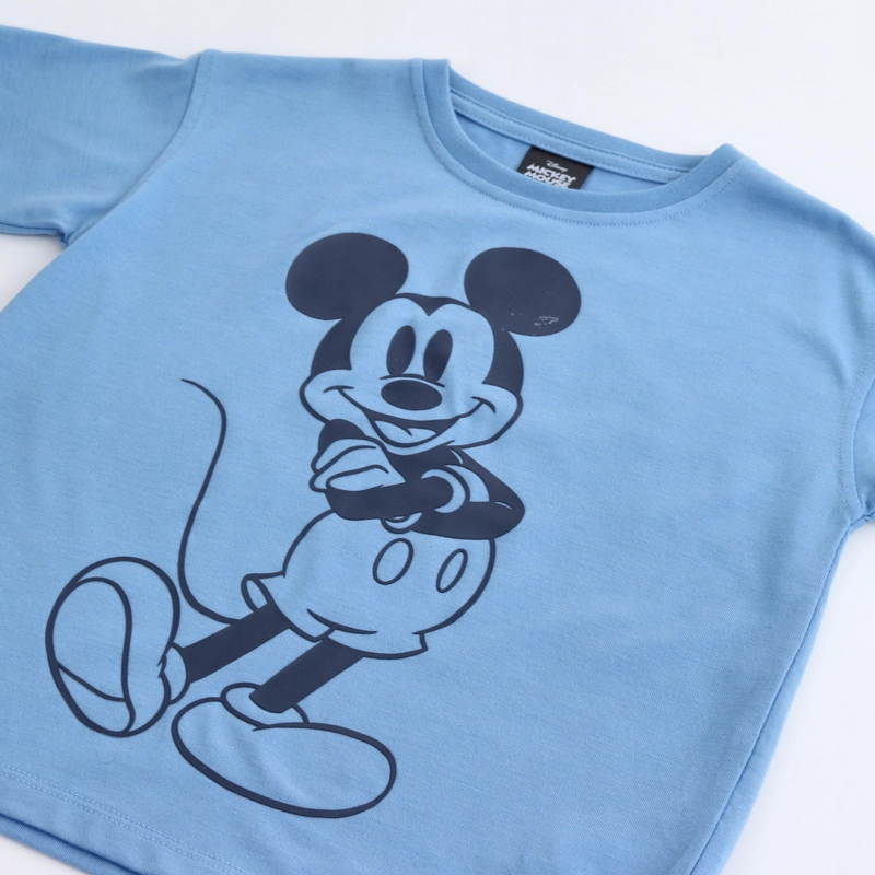 POLERA MANGA CORTA NIÑO MICKEY DISNEY POSE CELESTE - 4