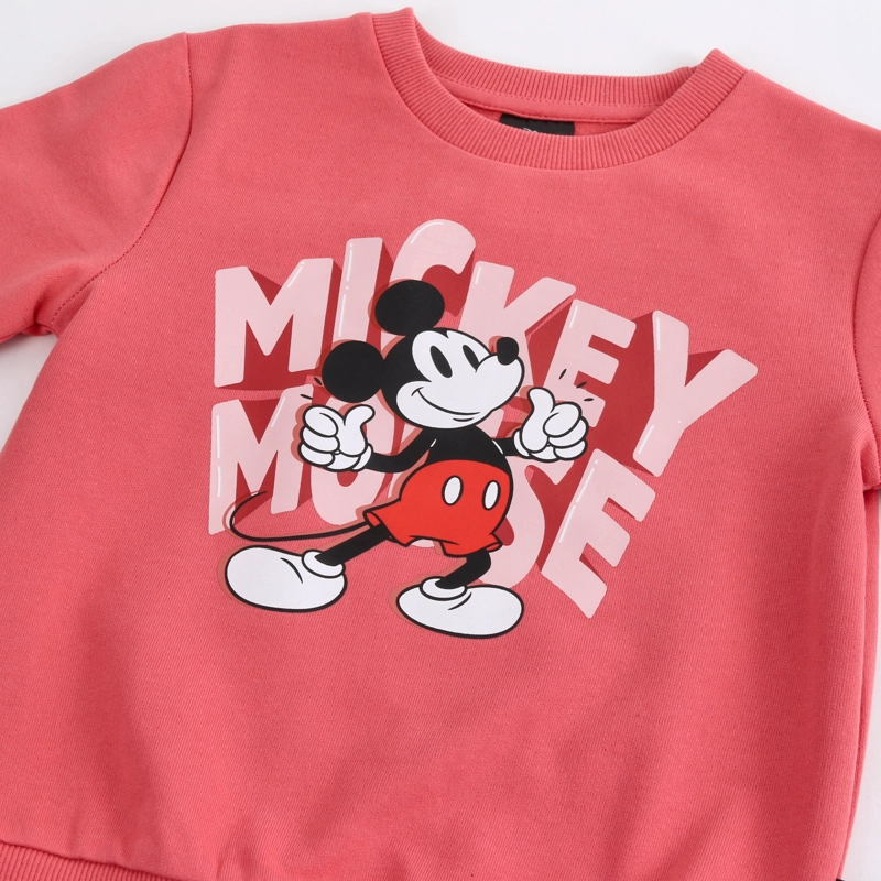 CONJUNTO BUZO NIÑO MICKEY DISNEY ROSADO - 3