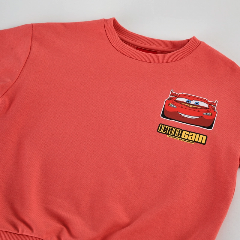 CONJUNTO BUZO NIÑO CARS DISNEY ROJO - 4