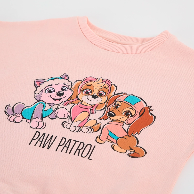 CONJUNTO BUZO NIÑA PAW PATROL PERSONAJES ROSADO - 4