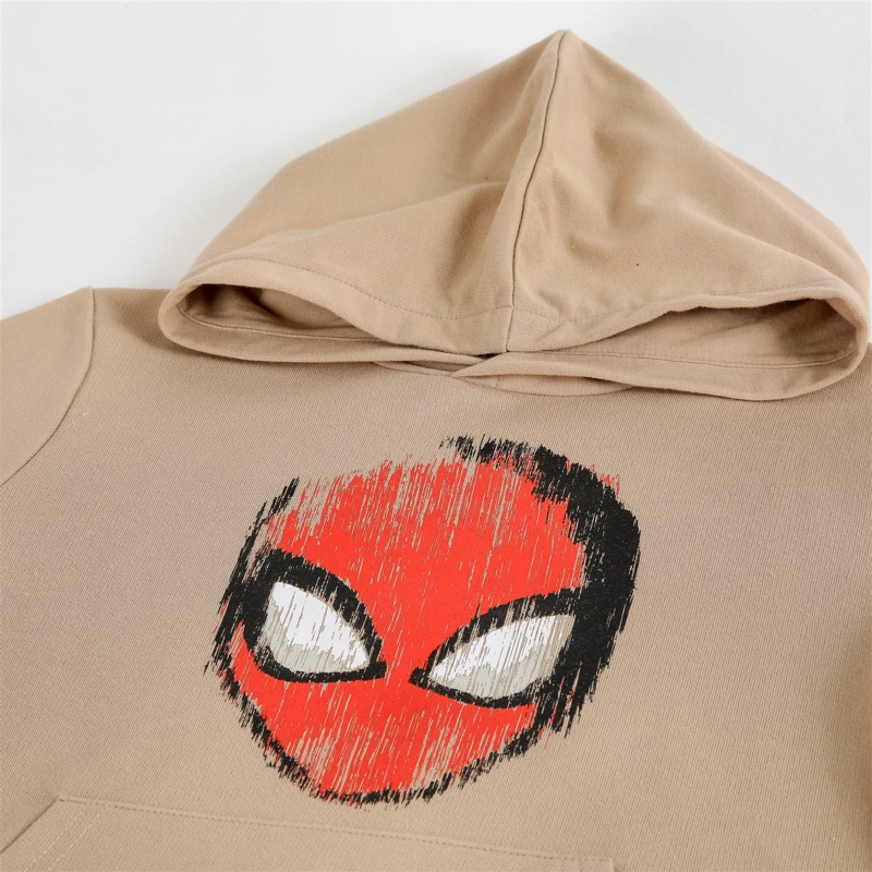 CONJUNTO BUZO NIÑO SPIDERMAN MARVEL CARA CAFE - 4