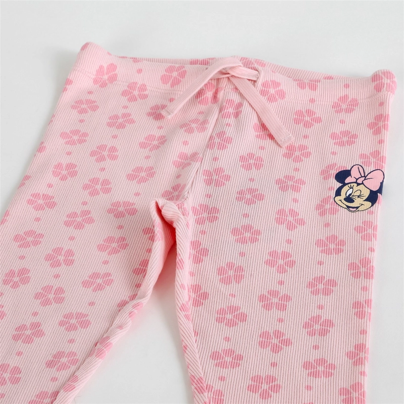 CALZA NIÑA MINNIE DISNEY RIB ROSADO - 3