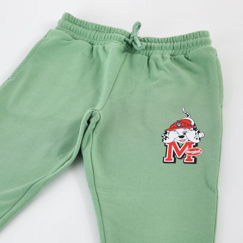 PANTALON DE BUZO NIÑO PAW PATROL ESTAMPADO VERDE - 3