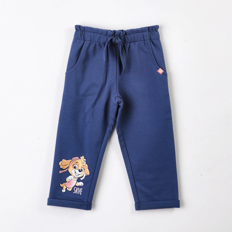 PANTALON DE BUZO NIÑA PAW PATROL SKYE AZUL MARINO - 1