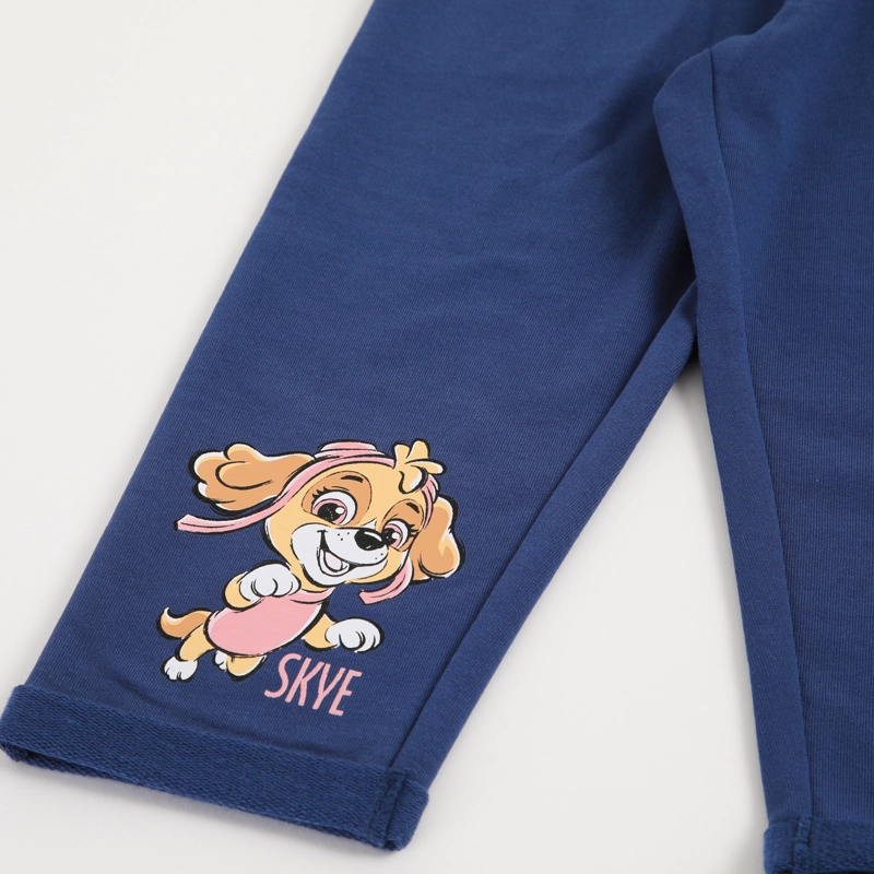 PANTALON DE BUZO NIÑA PAW PATROL SKYE AZUL MARINO - 4