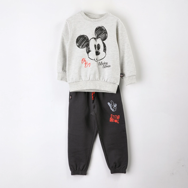 CONJUNTO BUZO NIÑO MICKEY GRIS DISNEY - 1
