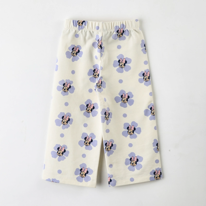 PANTALON DE BUZO NIÑA MINNIE DISNEY FULL PRINT BEIGE - 2