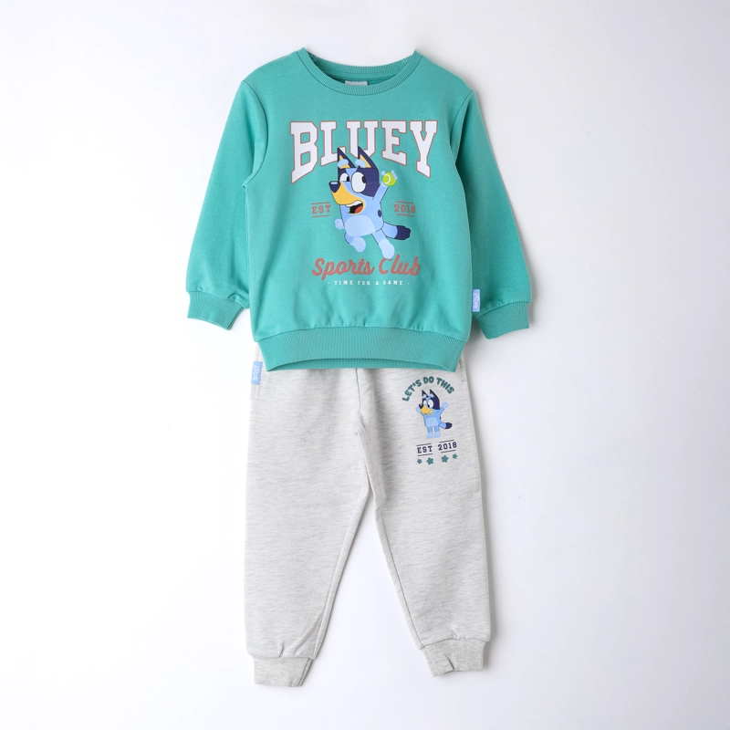 CONJUNTO BUZO NIÑO BLUEY SPORTS CLUB VERDE - 1