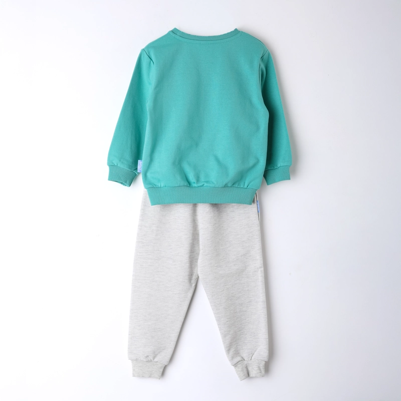 CONJUNTO BUZO NIÑO SPORTS CLUB VERDE BLUEY - 2