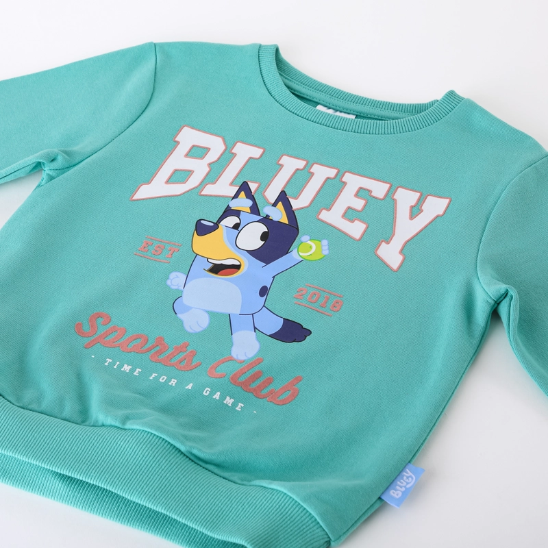 CONJUNTO BUZO NIÑO SPORTS CLUB VERDE BLUEY - 3