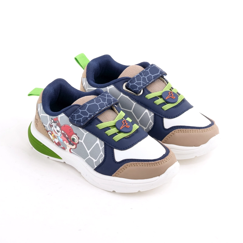 ZAPATILLA LUCES NIÑO PAW PATROL MARSHALLL & DINO GRIS - 2