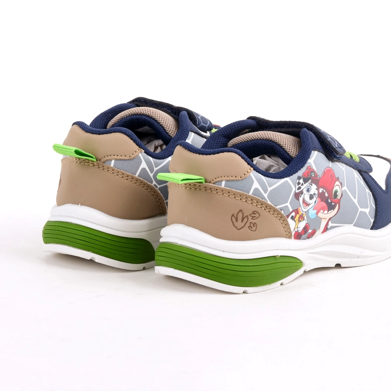 ZAPATILLA LUCES NIÑO PAW PATROL MARSHALLL & DINO GRIS - 3