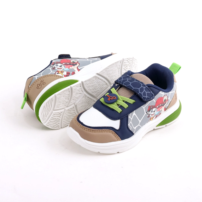 ZAPATILLA LUCES NIÑO PAW PATROL MARSHALLL & DINO GRIS - 4