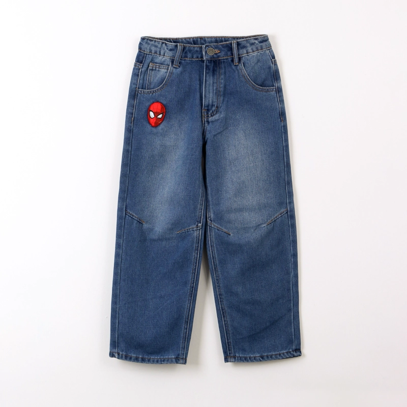JEANS NIÑO SPIDERMAN MARVEL MEZCLILLA AZUL - 1