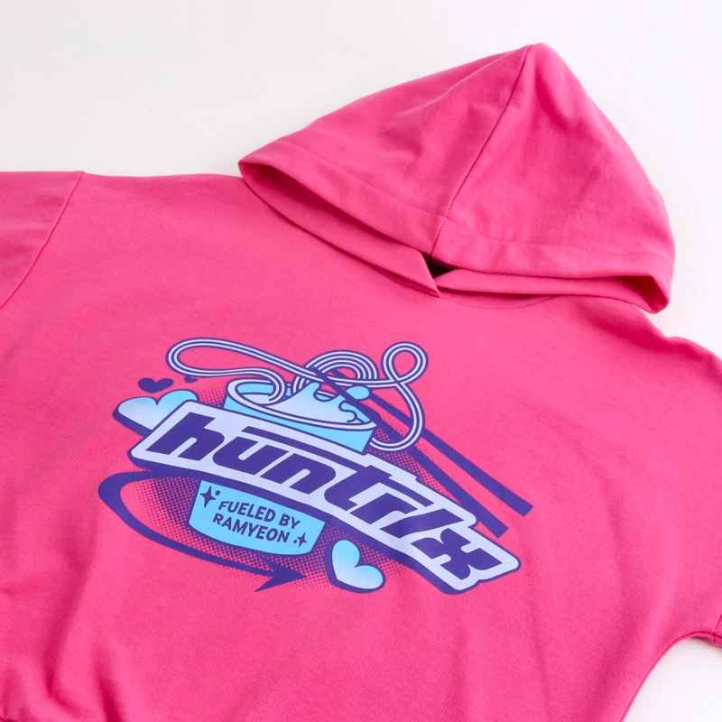 POLERON CERRADO NIÑA HUNTRIX KPOP DEMON HUNTERS FUCSIA - 3