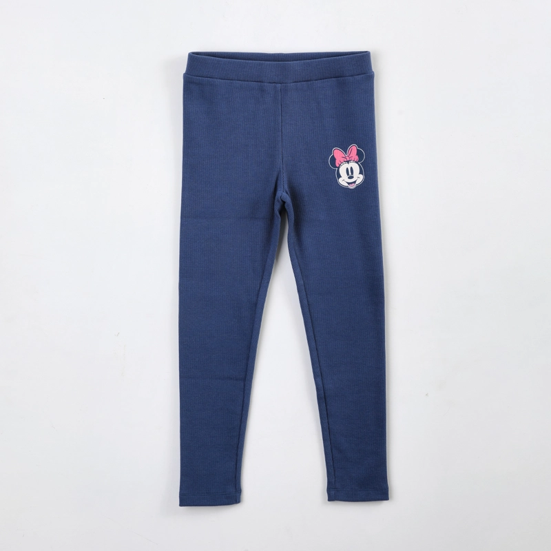 CALZA NIÑA MINNIE DISNEY RIB AZUL - 1