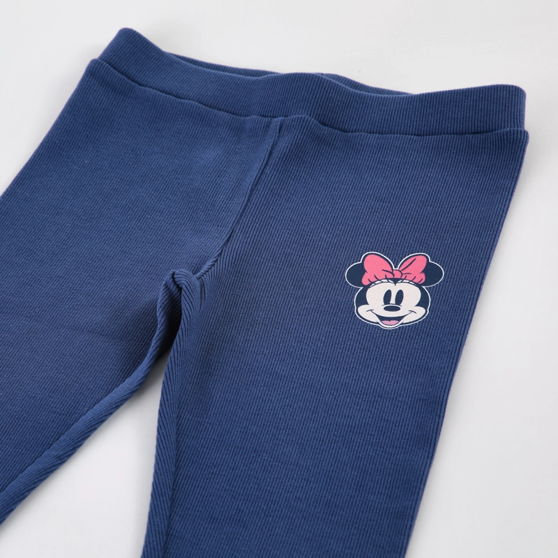 CALZA NIÑA MINNIE DISNEY RIB AZUL - 3