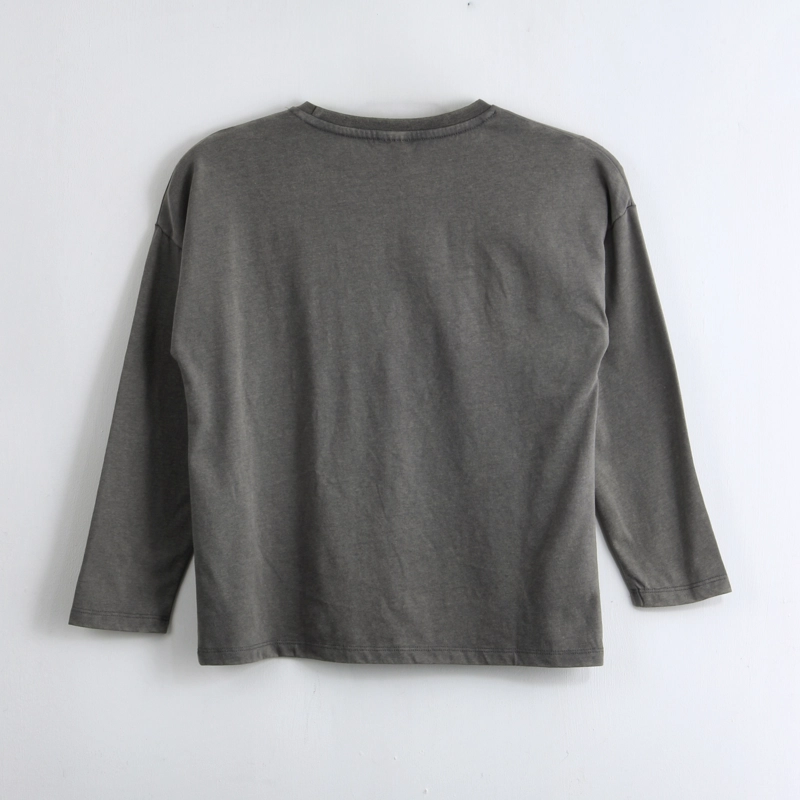 POLERA MANGA LARGA NIÑA SAJA BOYS KPOP DEMON HUNTERS GRIS - 2