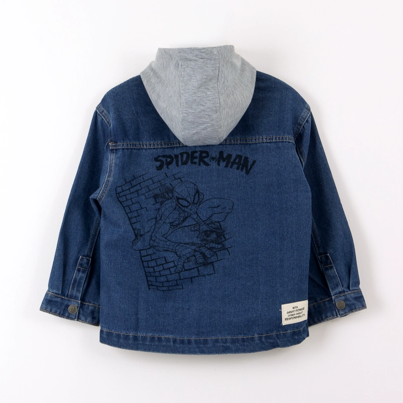 CHAQUETA NIÑO SPIDERMAN MARVEL MEZCLILLA AZUL - 3