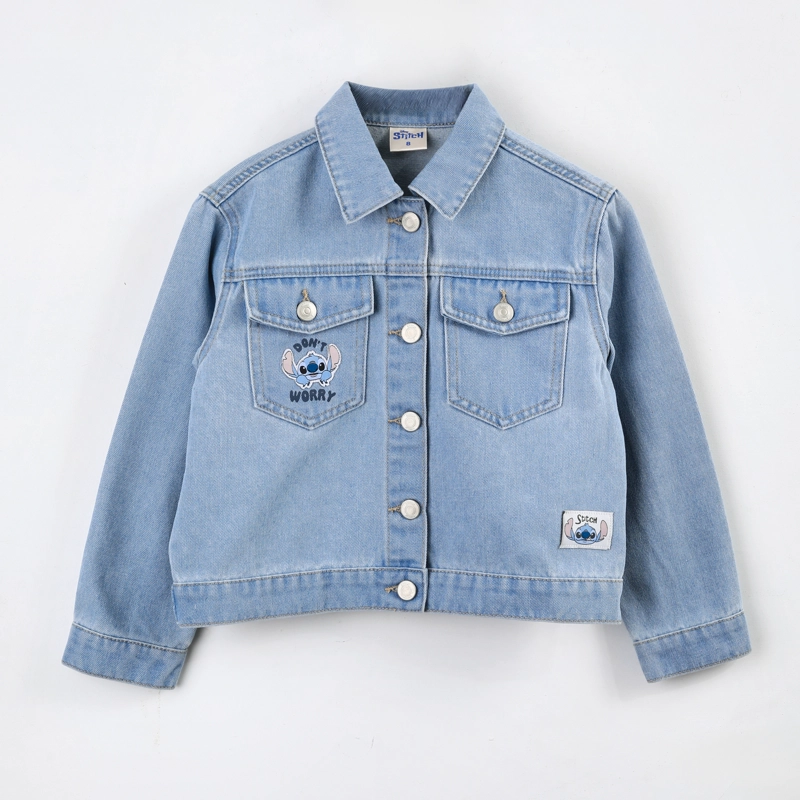CHAQUETA NIÑA LILO & STITCH DISNEY DENIM AZUL - 1