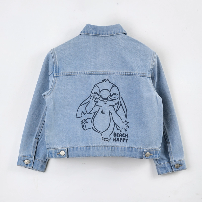 CHAQUETA NIÑA LILO & STITCH DISNEY DENIM AZUL - 2