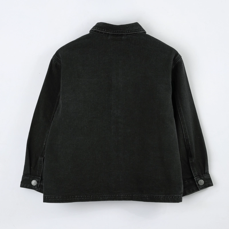 CHAQUETA NIÑO MINECRAFT DENIM NEGRO - 2