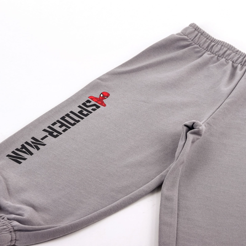 CONJUNTO NIÑO SPIDERMAN MARVEL GRIS - 4