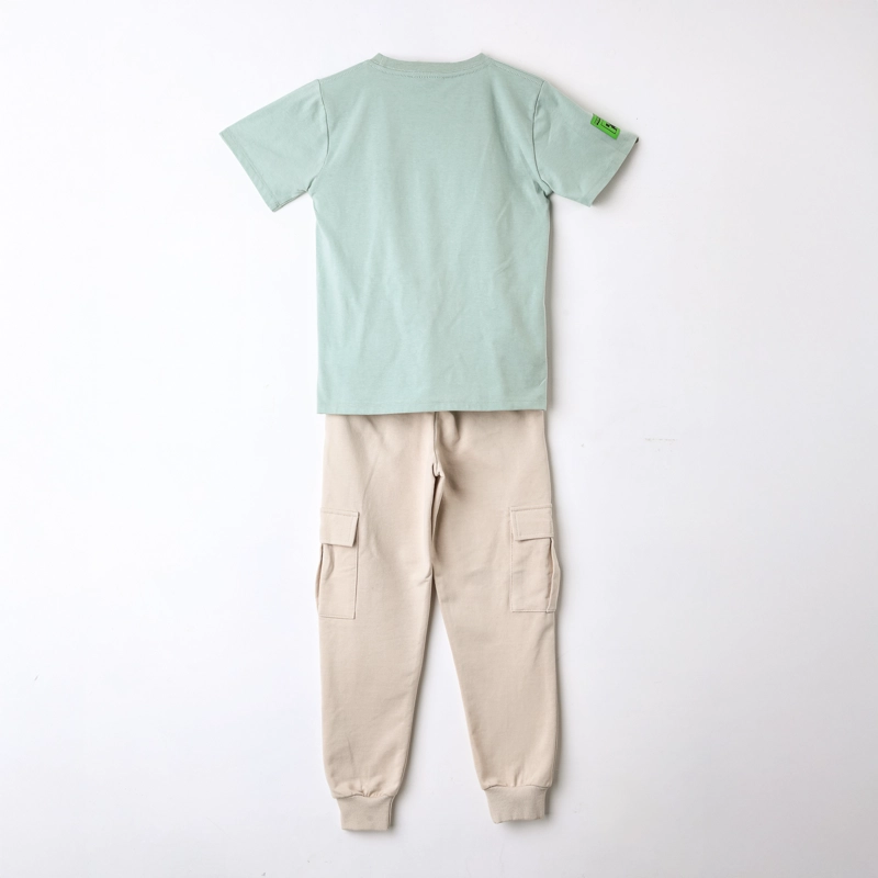 CONJUNTO NIÑO MINECRAFT CARGO VERDE - 2