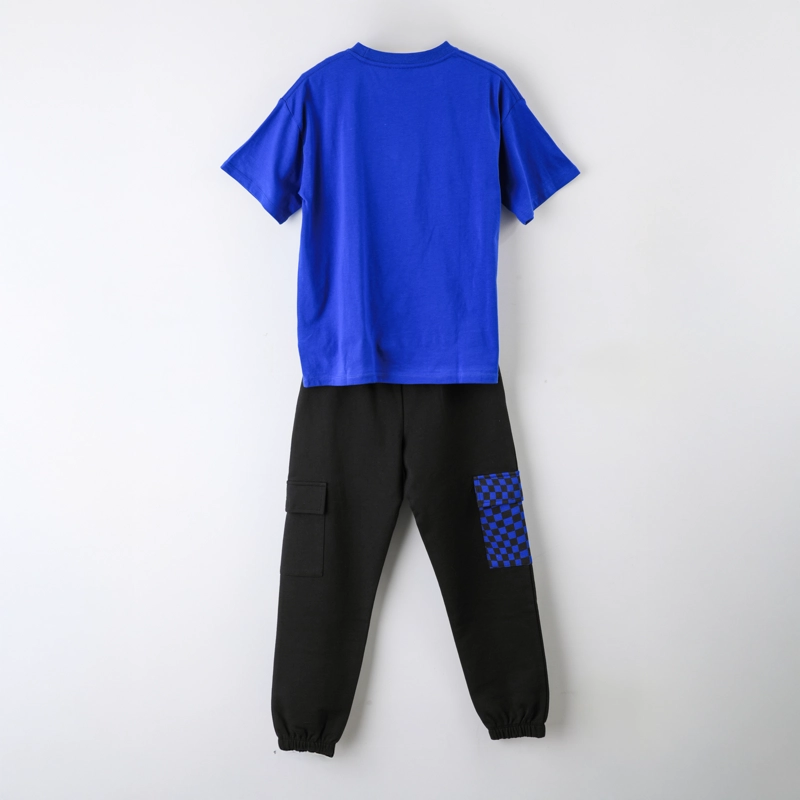 CONJUNTO NIÑO SONIC PERSONAJE GRANDE AZUL - 2