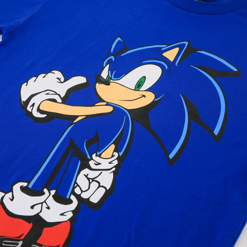 CONJUNTO NIÑO SONIC PERSONAJE GRANDE AZUL - 3