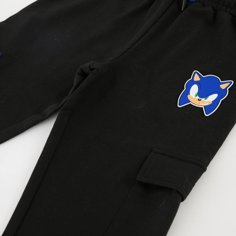 CONJUNTO NIÑO SONIC PERSONAJE GRANDE AZUL - 4
