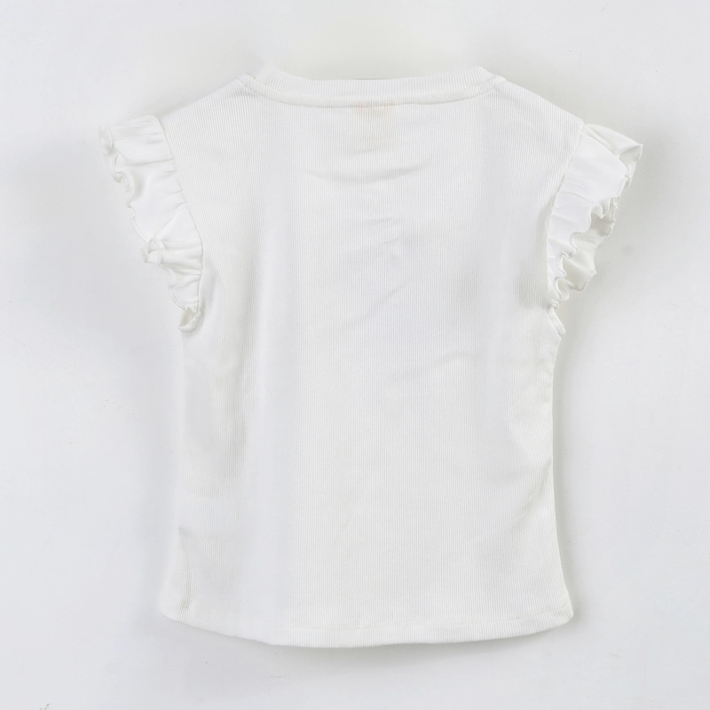 POLERA MANGA CORTA NIÑA STITCH & ANGEL DISNEY VUELOS BLANCO - 2