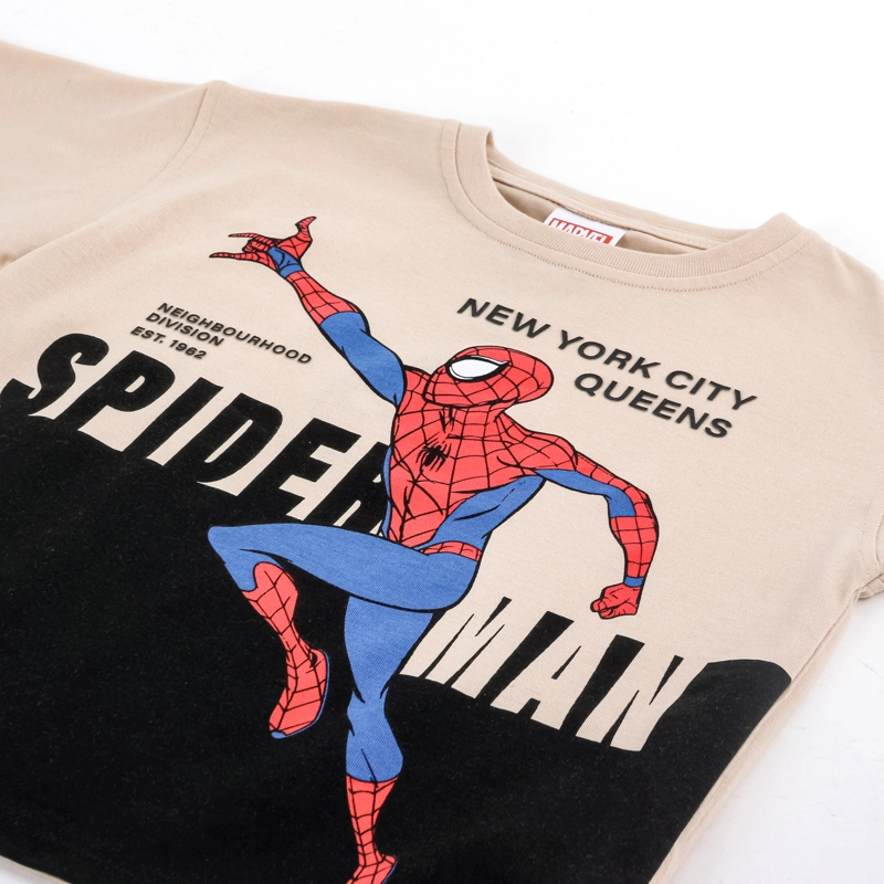 POLERA MANGA CORTA NIÑO SPIDERMAN MARVEL BICOLOR - 3