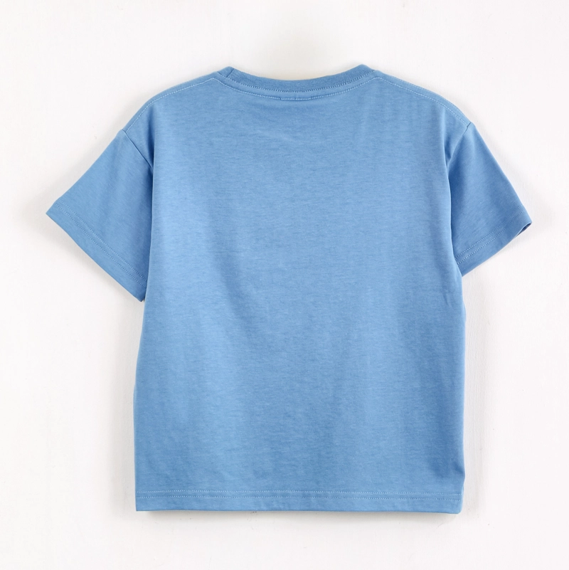 POLERA MANGA CORTA NIÑO SPIDERMAN MARVEL CARA AZUL - 2
