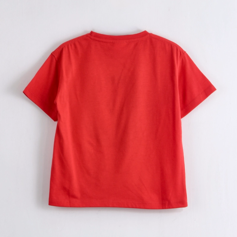 POLERA MANGA CORTA NIÑO SPIDEY MARVEL ICONO ROJO - 2