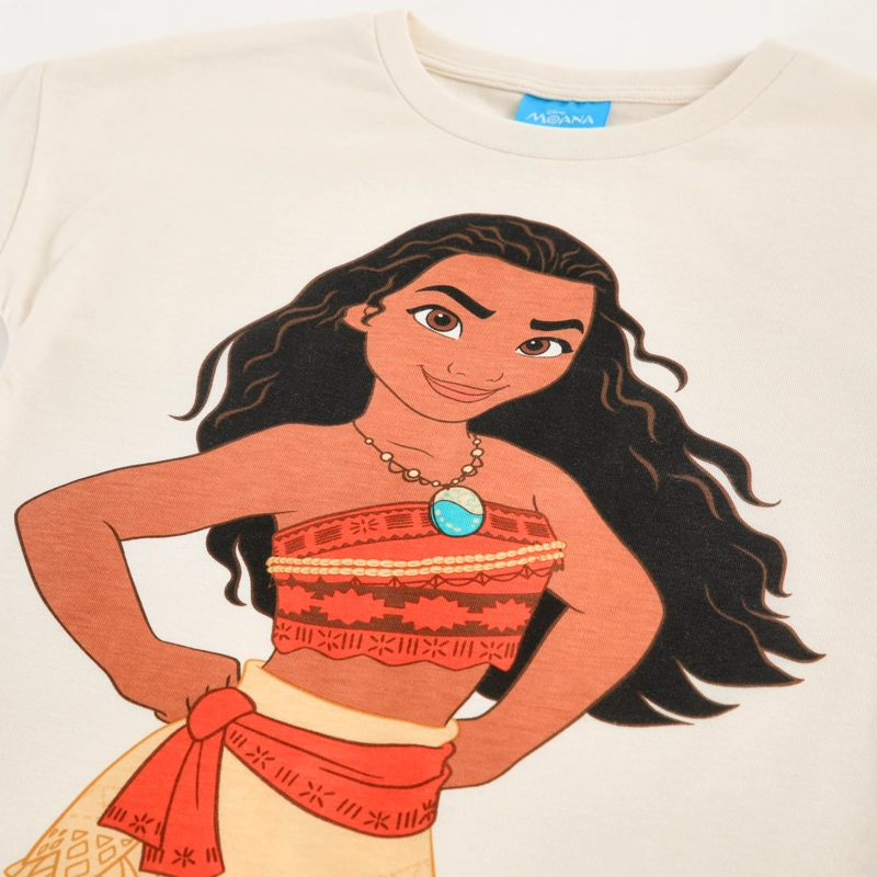 POLERA MANGA CORTA NIÑA MOANA DISNEY BLANCO - 3