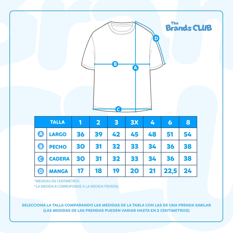 POLERA MANGA CORTA NIÑO BLUEY RAGLAN BLANCO - 4