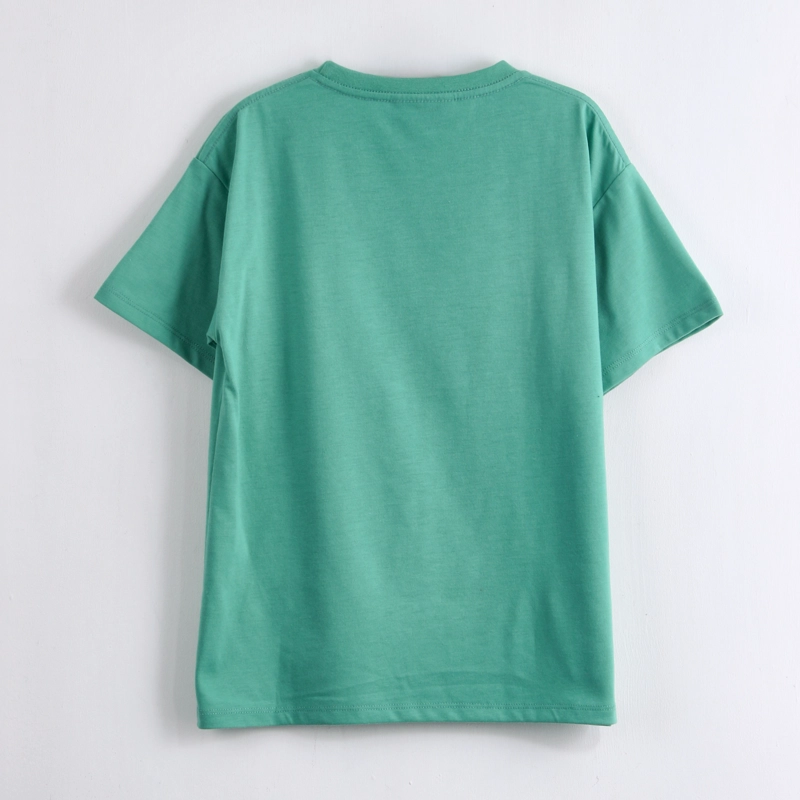 POLERA MANGA CORTA NIÑO MINECRAFT CREEPER VERDE - 2