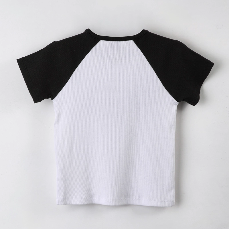 POLERA MANGA CORTA NIÑA HUNTRX KPOP DEMON HUNTERS BLANCO - 2