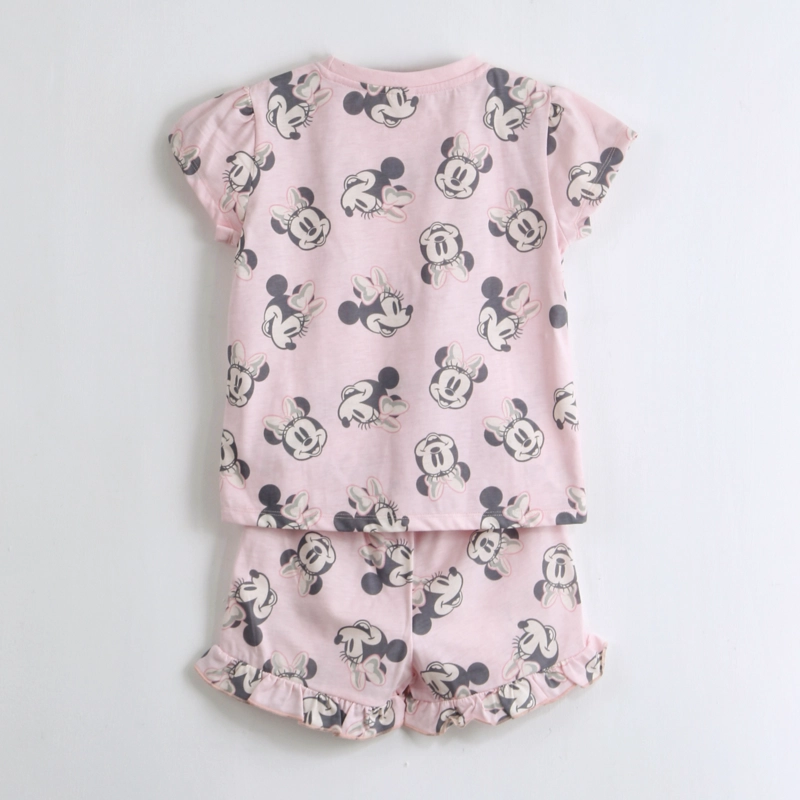 PIJAMA MANGA CORTA NIÑA MINNIE DISNEY FULL PRINT ROSADO - 2