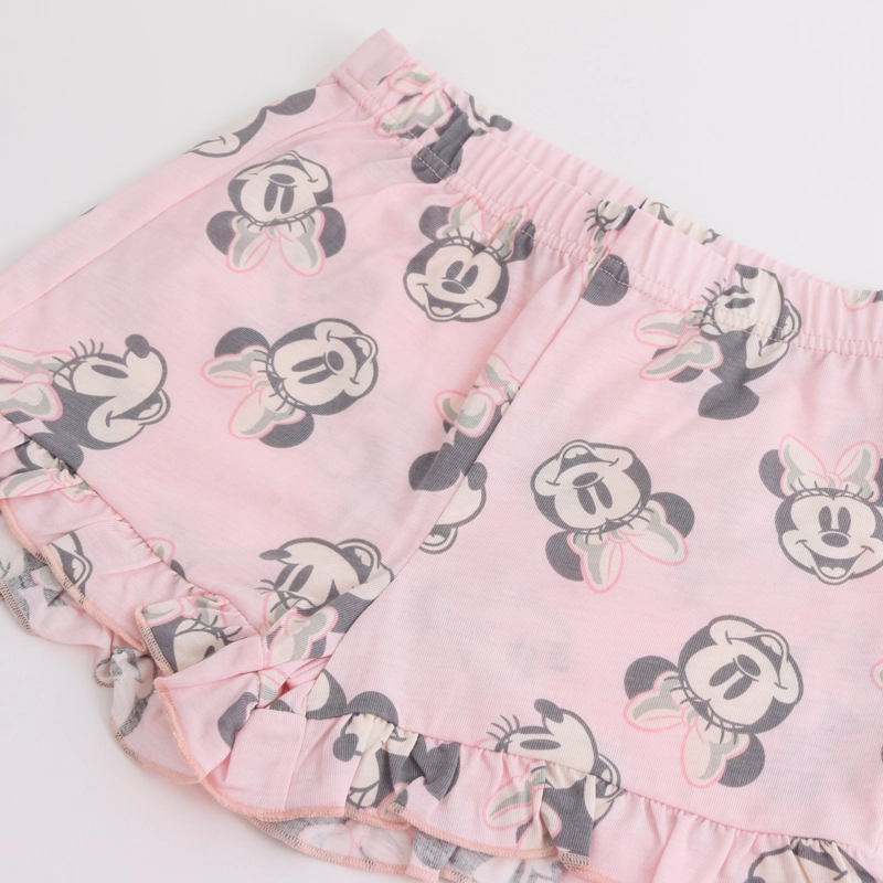 PIJAMA MANGA CORTA NIÑA MINNIE DISNEY FULL PRINT ROSADO - 4