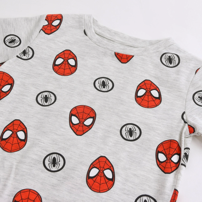 PIJAMA MANGA CORTA NIÑO SPIDERMAN MARVEL FULL PRINT GRIS - 3