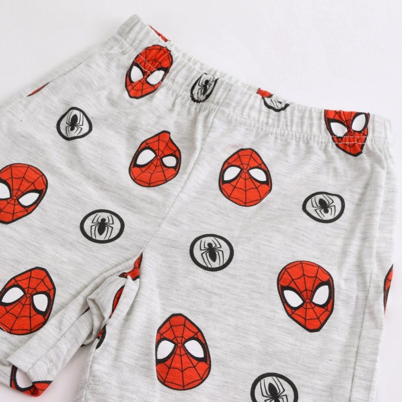 PIJAMA MANGA CORTA NIÑO SPIDERMAN MARVEL FULL PRINT GRIS - 4