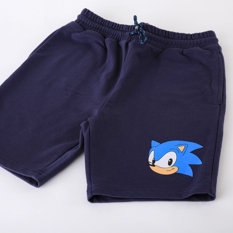 CONJUNTO NIÑO SONIC CORTO AZUL - 4